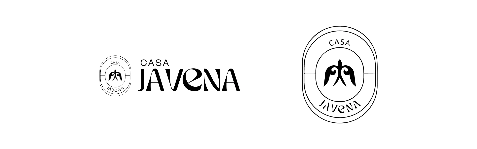 Logotipo e isotipo casa Javena